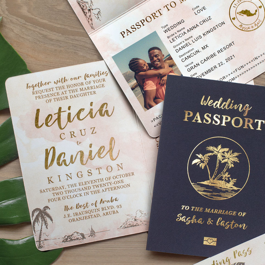 Destination Wedding Passport