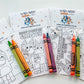 Coloring Book Party Favors